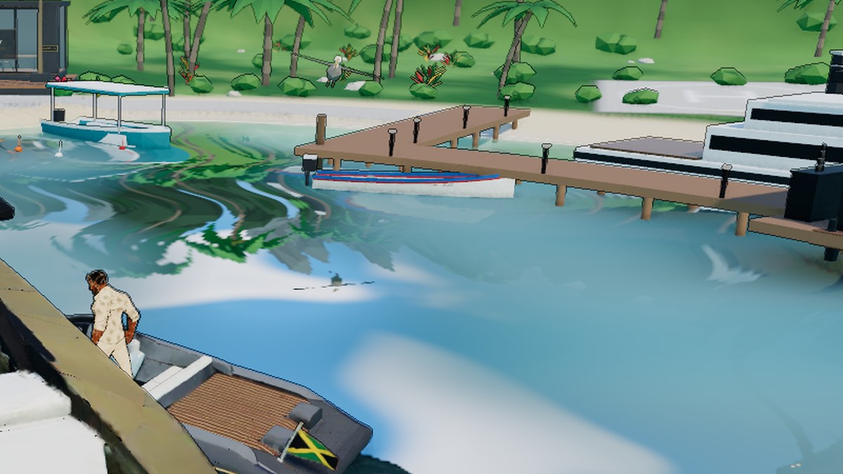 A Caribbean bay